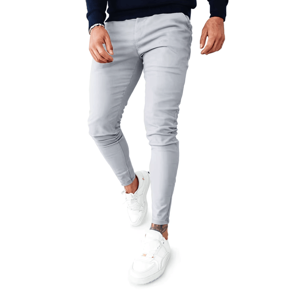 Super Slim Fit Chino - Világosszürke