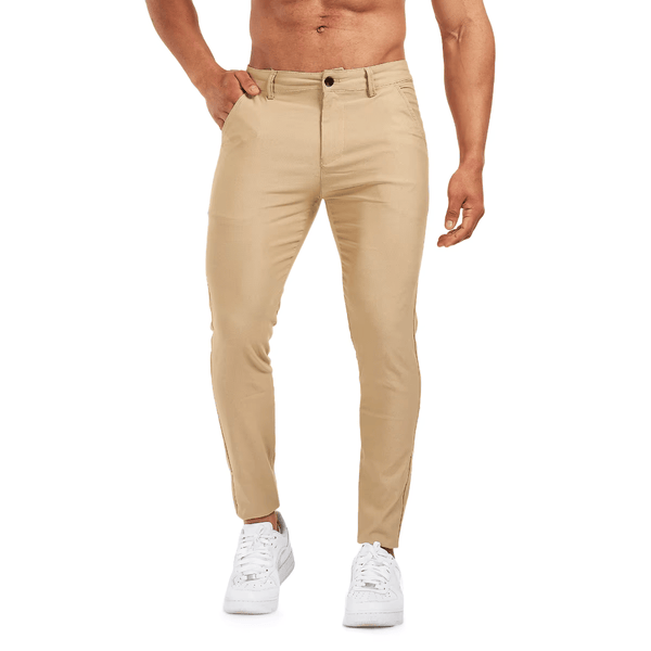 Super Slim Fit Chino - bézs